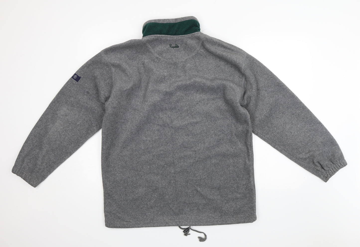 Republic Mens Grey   Pullover Jumper Size S