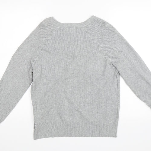 Peyton Primrose Womens Grey   Pullover Jumper Size M