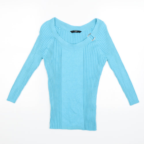 BHS Womens Blue   Pullover Jumper Size 12