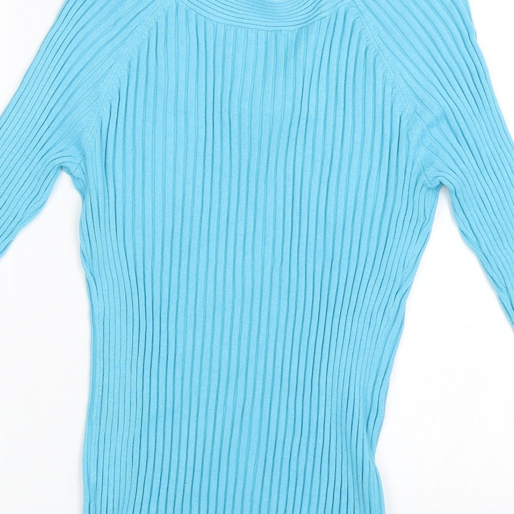 BHS Womens Blue   Pullover Jumper Size 12