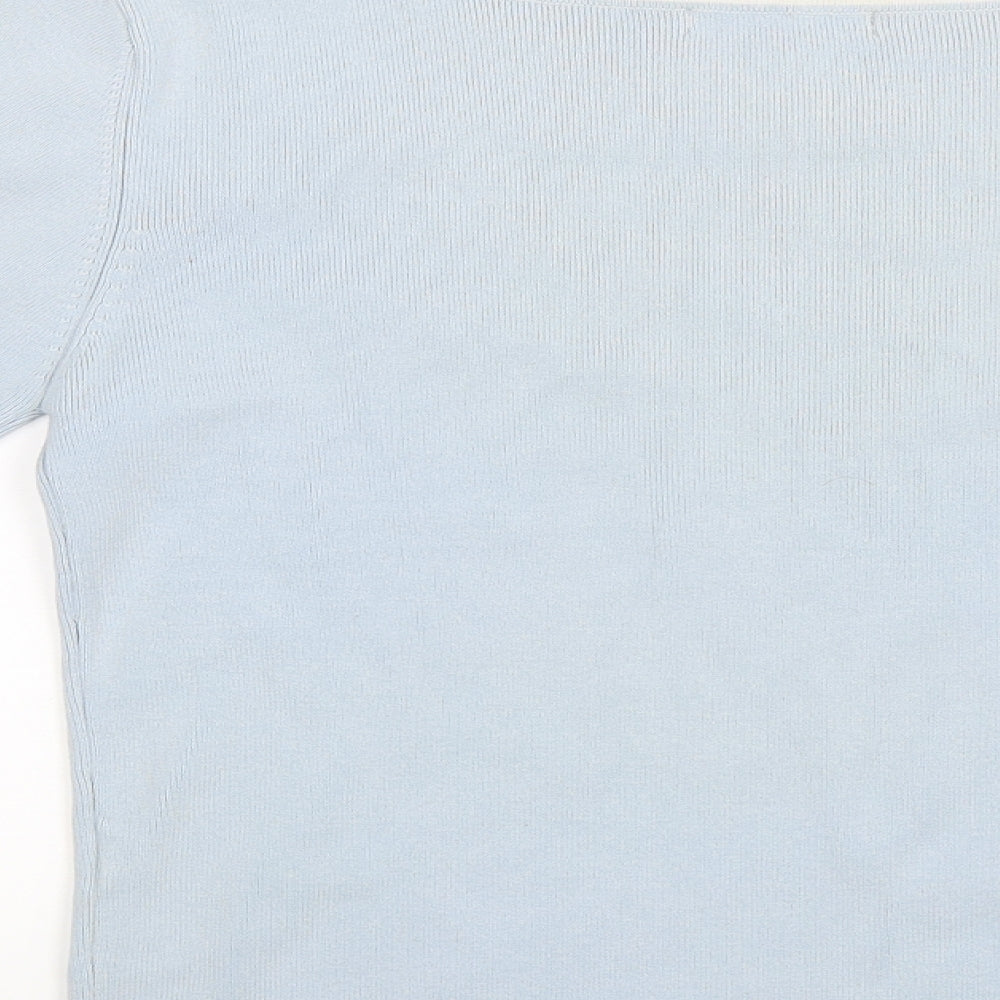 Debbie Morgan Womens Blue   Pullover Jumper Size M