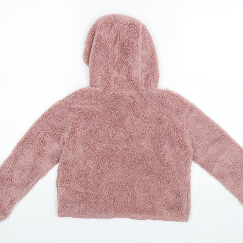 Primark Girls Pink   Pullover Hoodie Size 11-12 Years