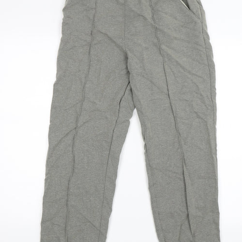 M&S Womens Grey   Trousers  Size 10 L25 in