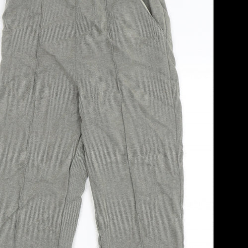 M&S Womens Grey   Trousers  Size 10 L25 in