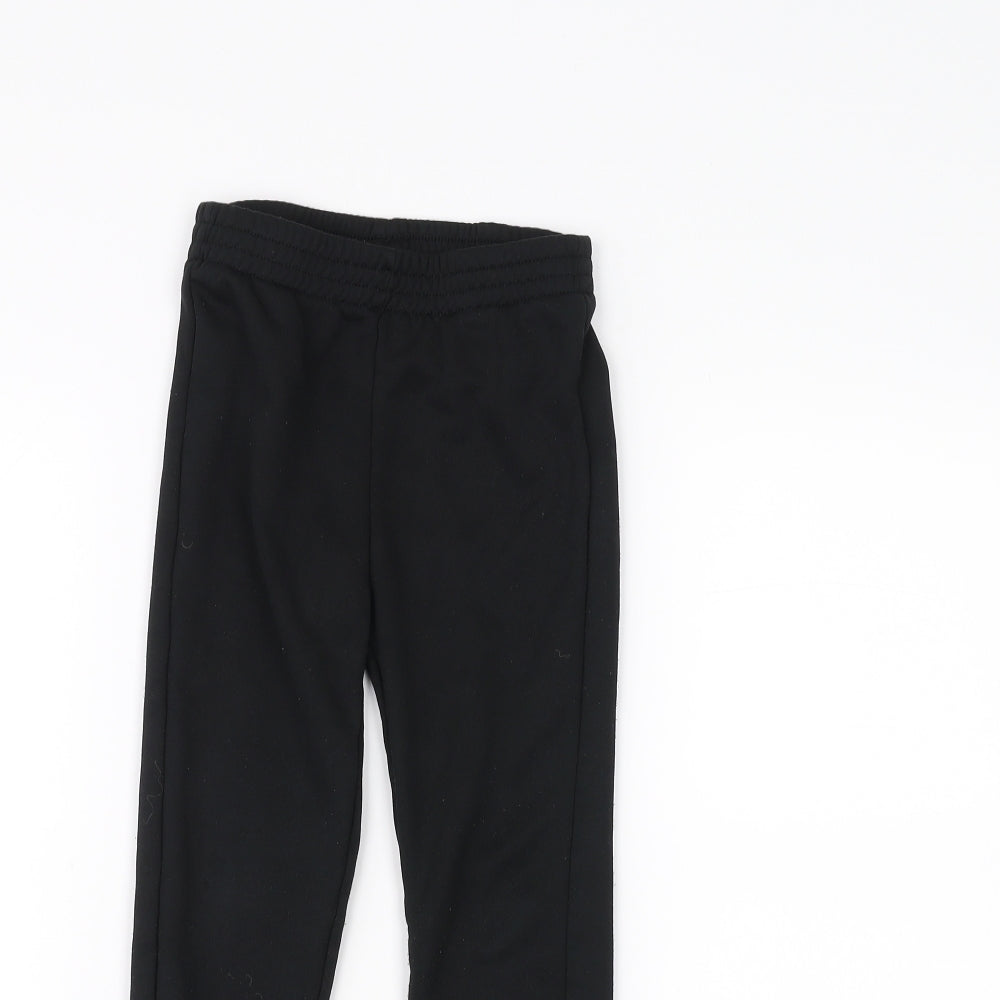 McKenzie Boys Black   Sweatpants Trousers Size 4-5 Years