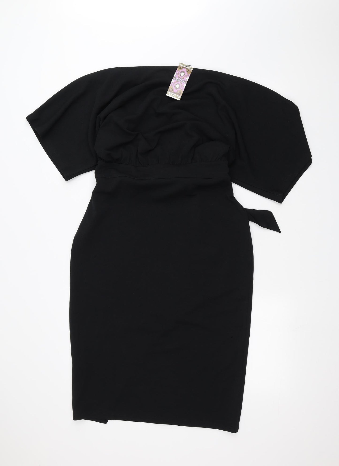 Boohoo Womens Black   A-Line  Size 14