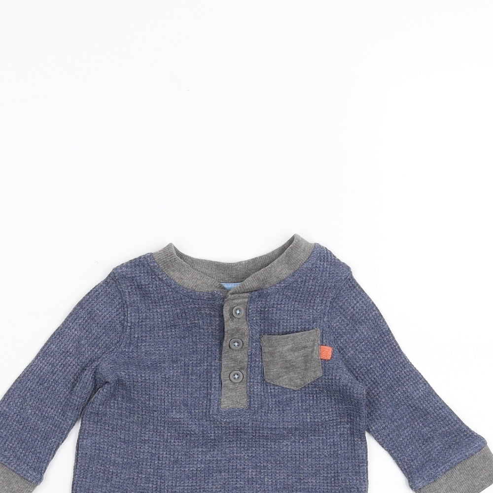 George Baby Blue   Basic T-Shirt Size 0-3 Months