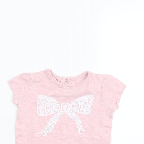 F&F Baby Pink   Basic T-Shirt Size 3-6 Months