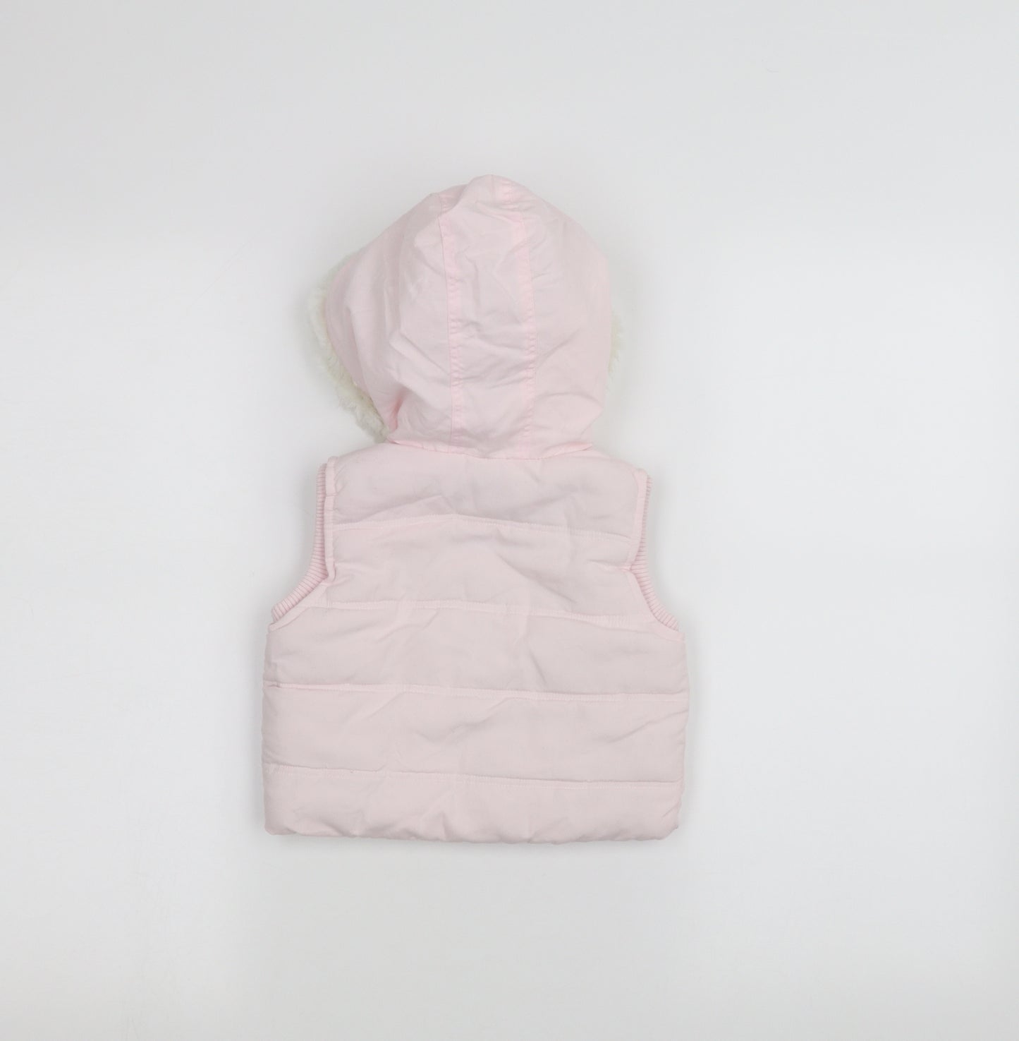 Matalan Baby Pink   Parka Coat Size 6-9 Months
