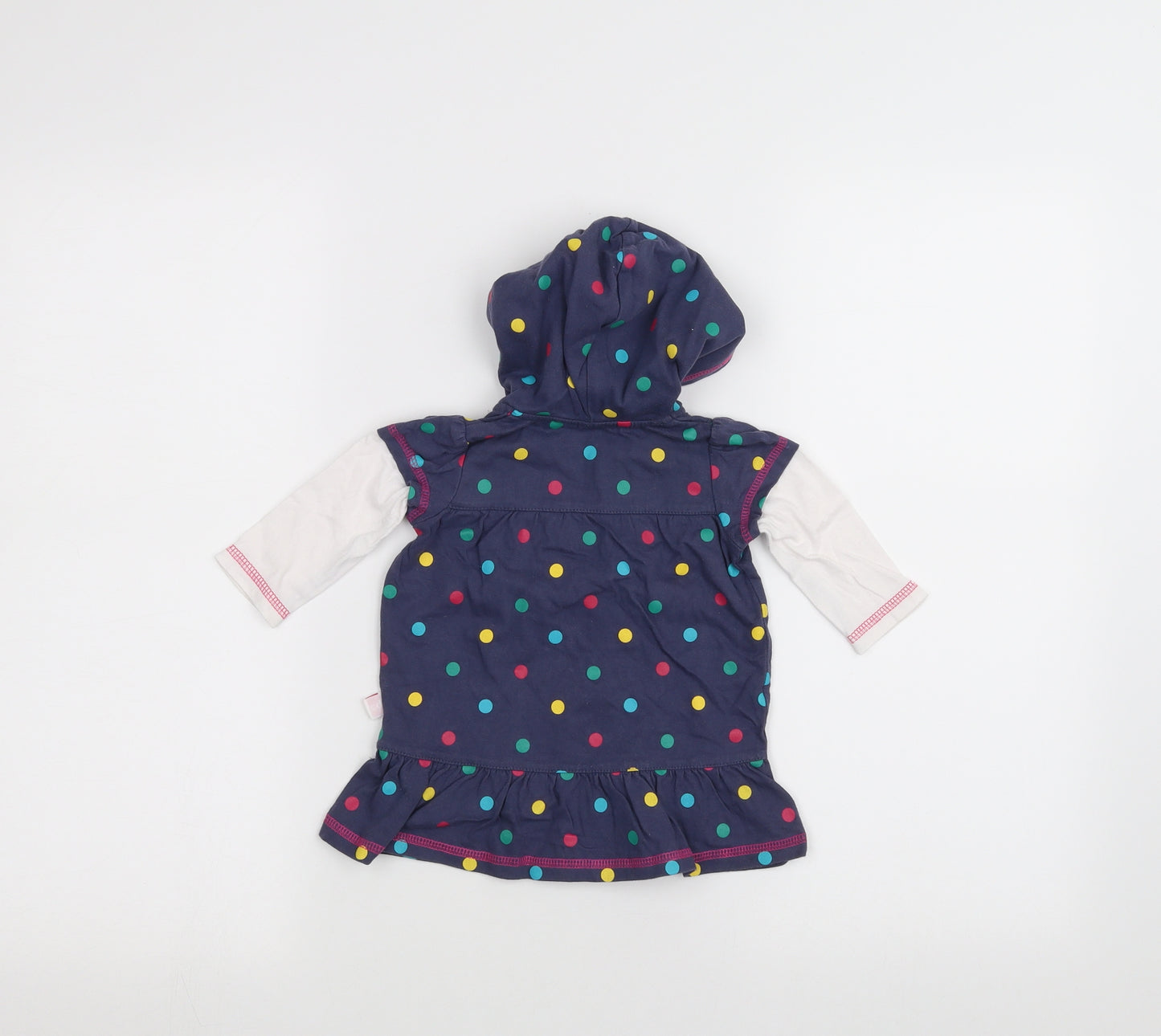 debinhams Baby Blue   A-Line  Size 0-3 Months  - Hooded