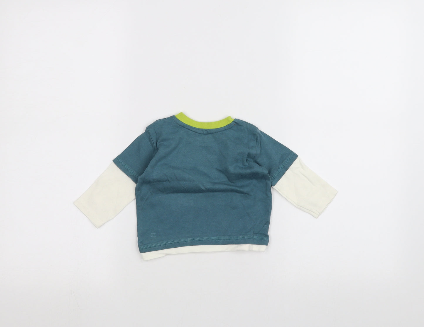 George Baby Blue   Basic T-Shirt Size 3-6 Months