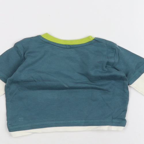 George Baby Blue   Basic T-Shirt Size 3-6 Months