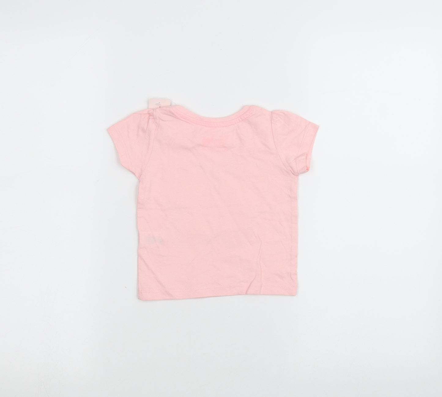 Young Dimension Baby Pink   Basic T-Shirt Size 9-12 Months