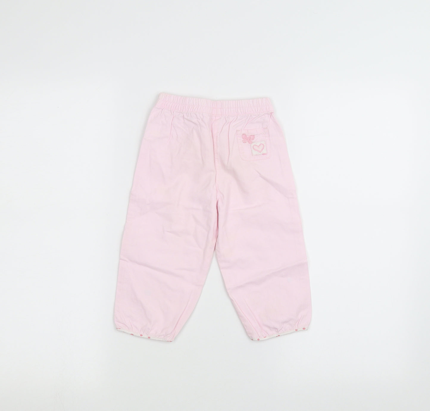 Matalan Baby Pink   Sweatpants Trousers Size 12-18 Months