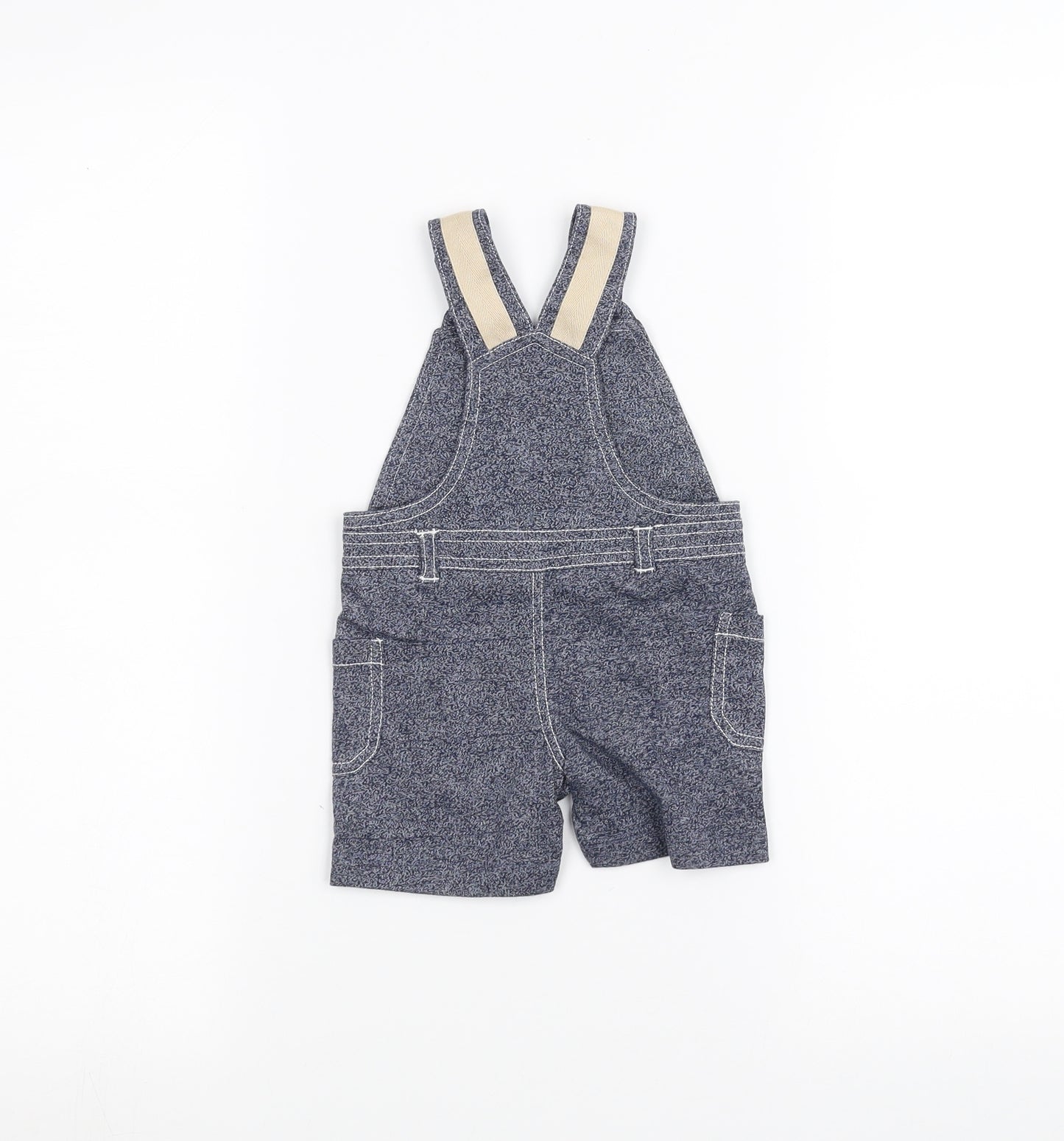Nutmeg Baby Blue   Dungaree One-Piece Size 0-3 Months