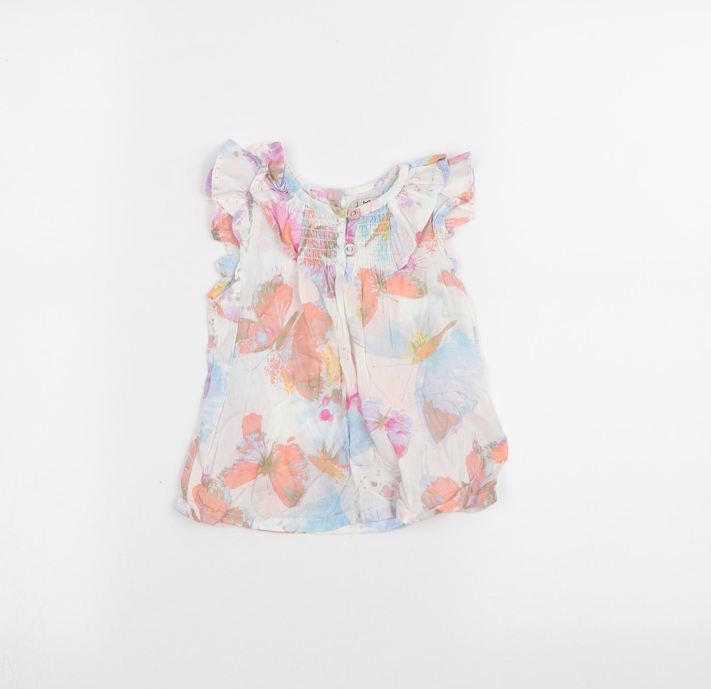 NEXT Baby White Floral  A-Line  Size 12-18 Months