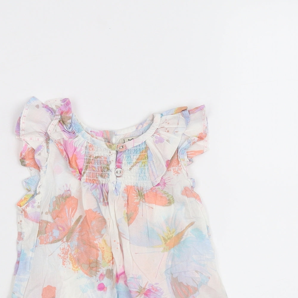 NEXT Baby White Floral  A-Line  Size 12-18 Months