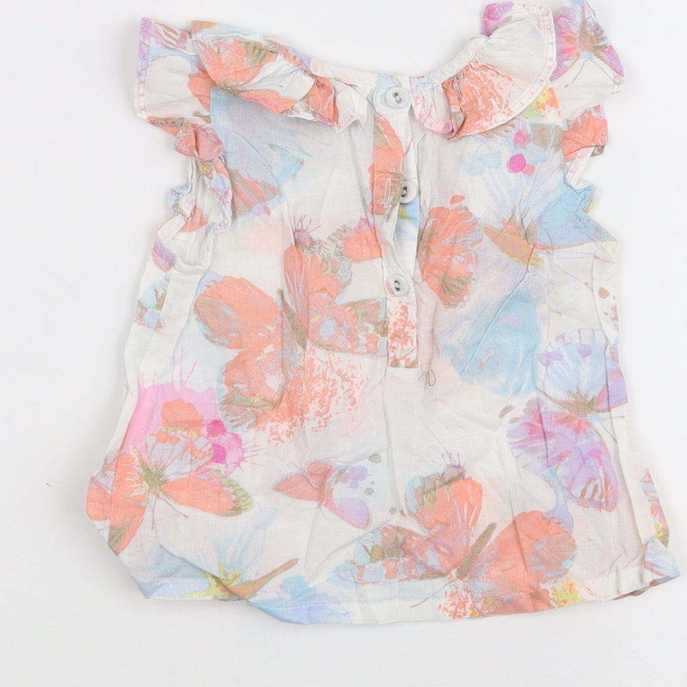NEXT Baby White Floral  A-Line  Size 12-18 Months