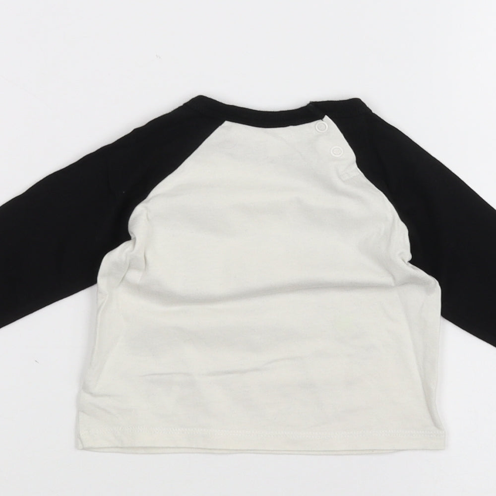 Disney Baby White   Basic T-Shirt Size 3-6 Months  - minnie mouse