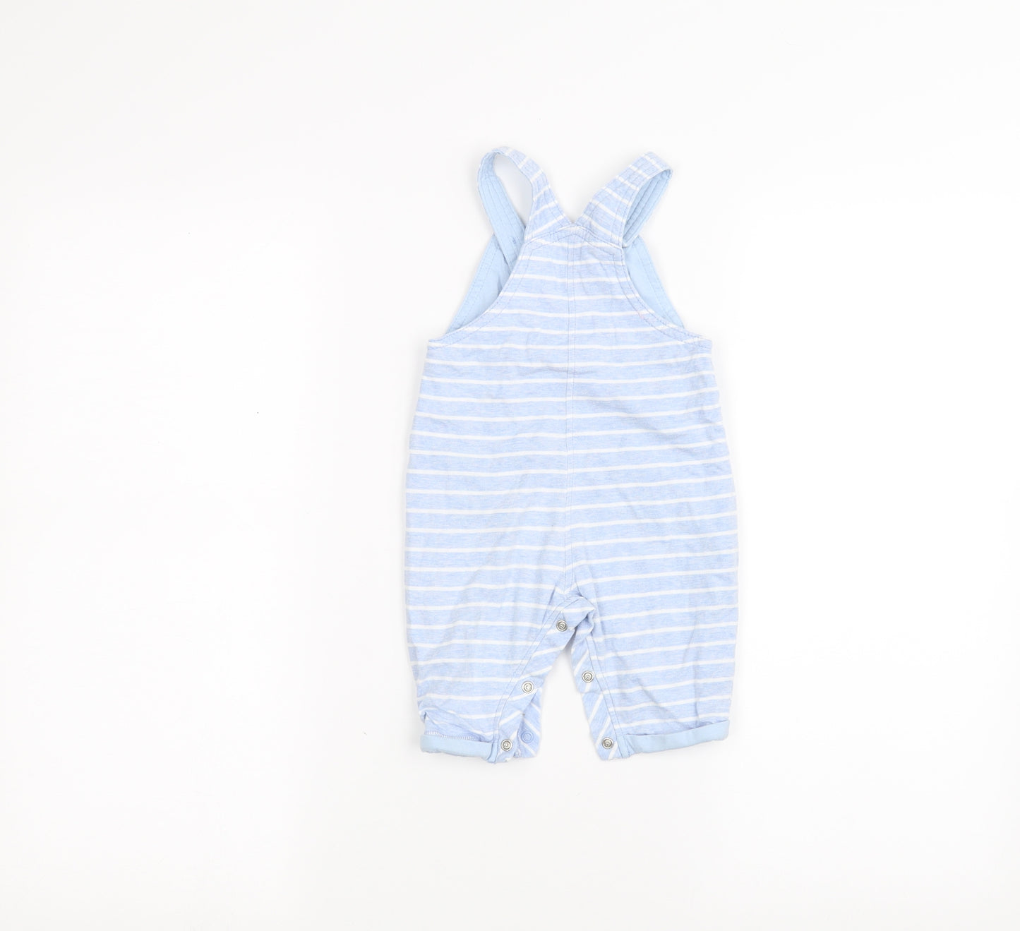 NEXT Baby Blue Striped  Babygrow One-Piece Size 0-3 Months