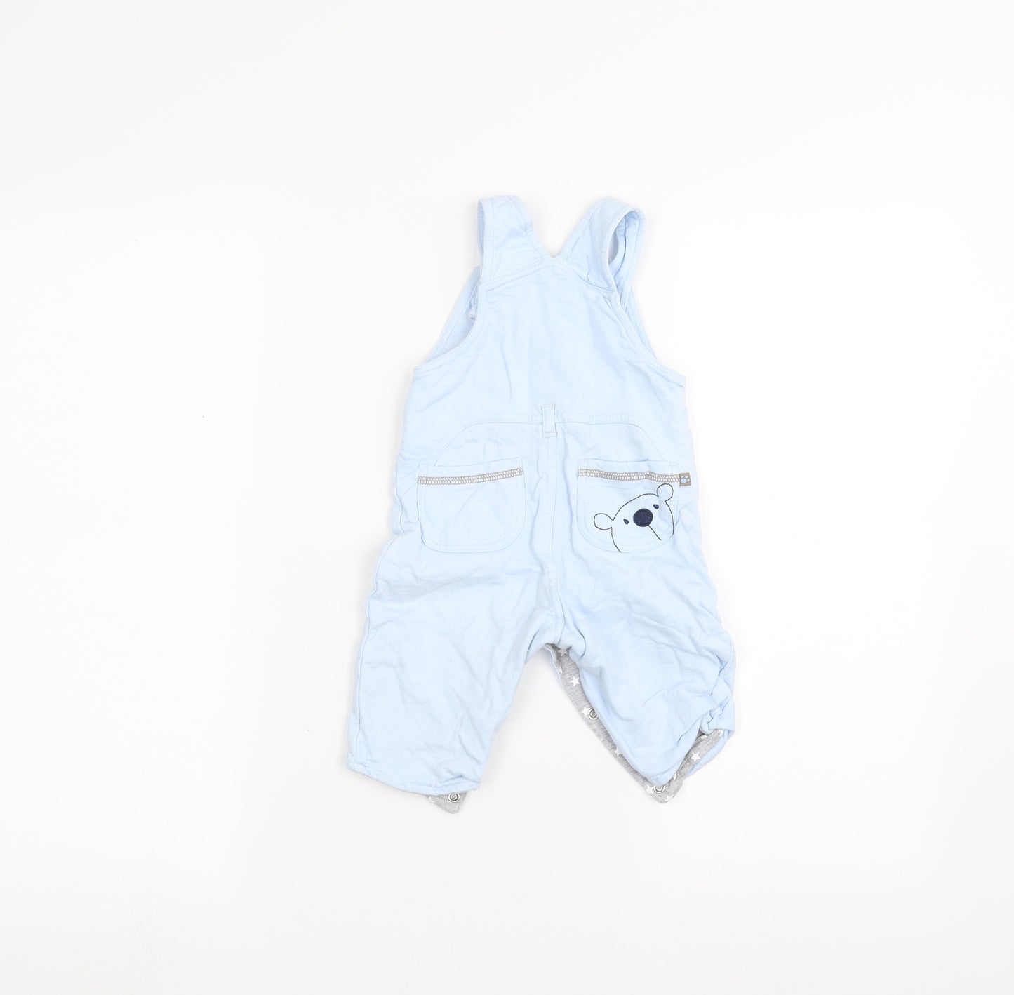 Mini Club Baby Blue   Babygrow One-Piece Size 3-6 Months