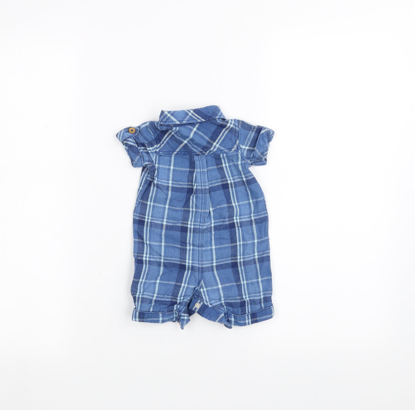 Matalan Baby Blue   Babygrow One-Piece Size 0-3 Months