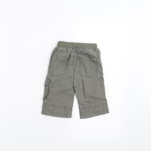 Preworn Baby Green   Cargo Trousers Size 3-6 Months