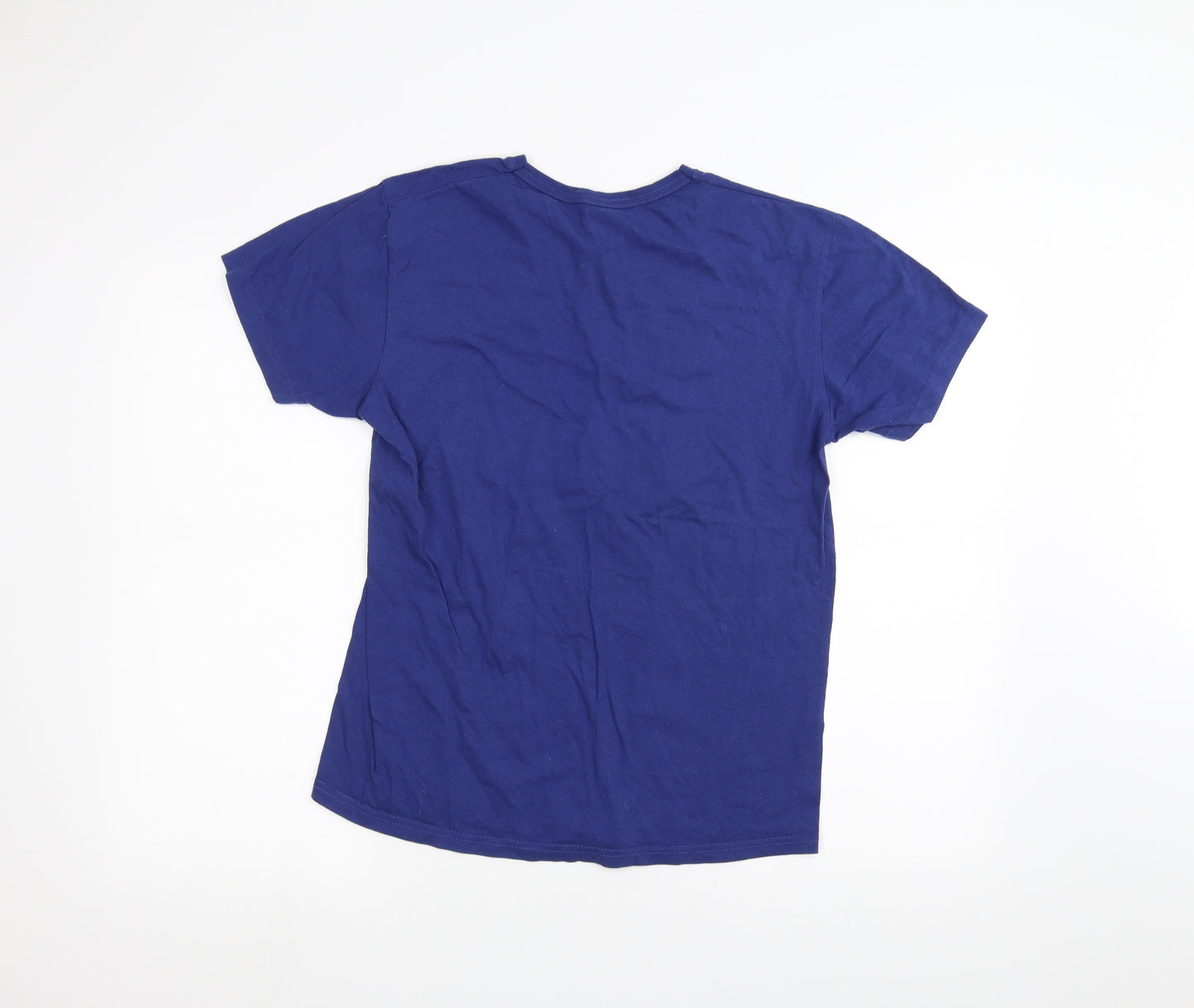 Preworn Mens Blue    T-Shirt Size S