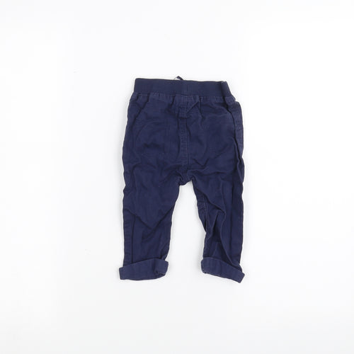 George Baby Blue   Jogger Trousers Size 6-9 Months