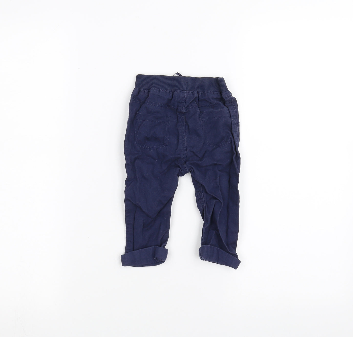 George Baby Blue   Jogger Trousers Size 6-9 Months