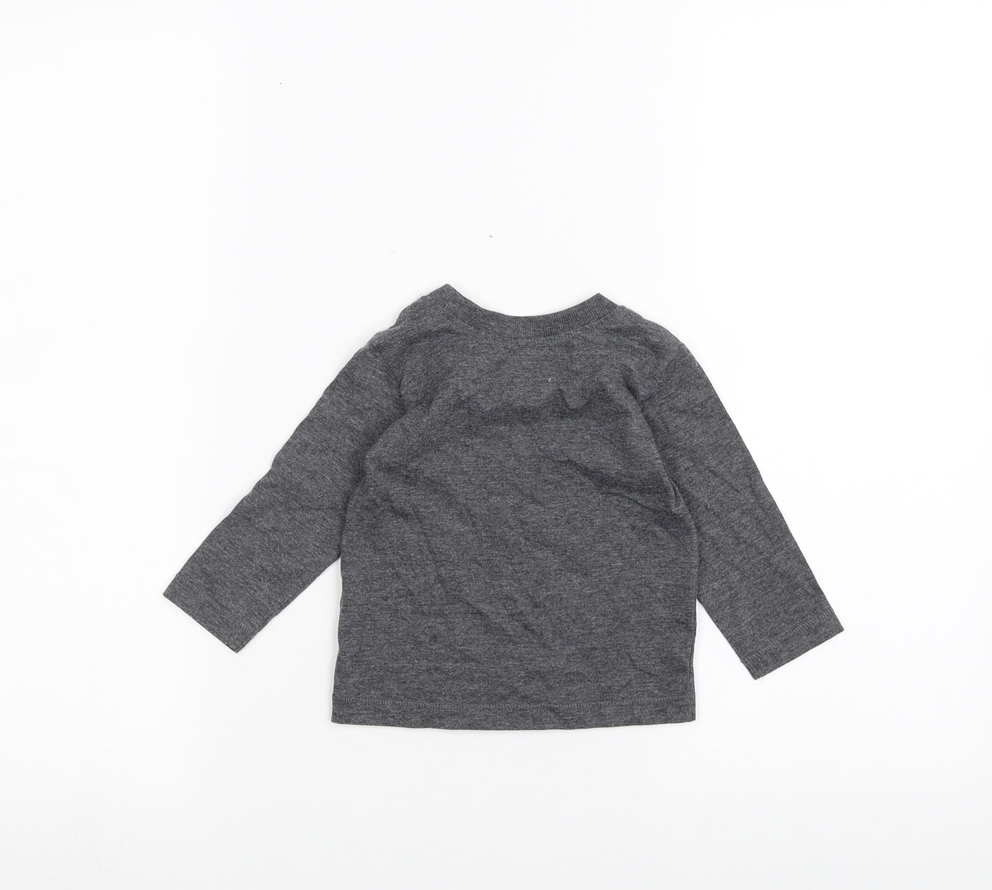 George Baby Black   Basic T-Shirt Size 6-9 Months