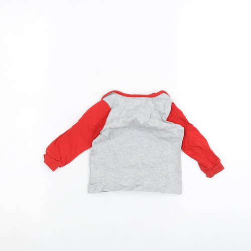 TU Baby Grey   Basic T-Shirt Size 6-9 Months
