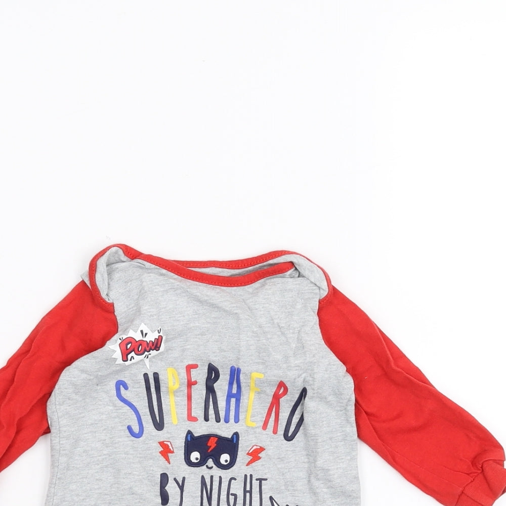 TU Baby Grey   Basic T-Shirt Size 6-9 Months