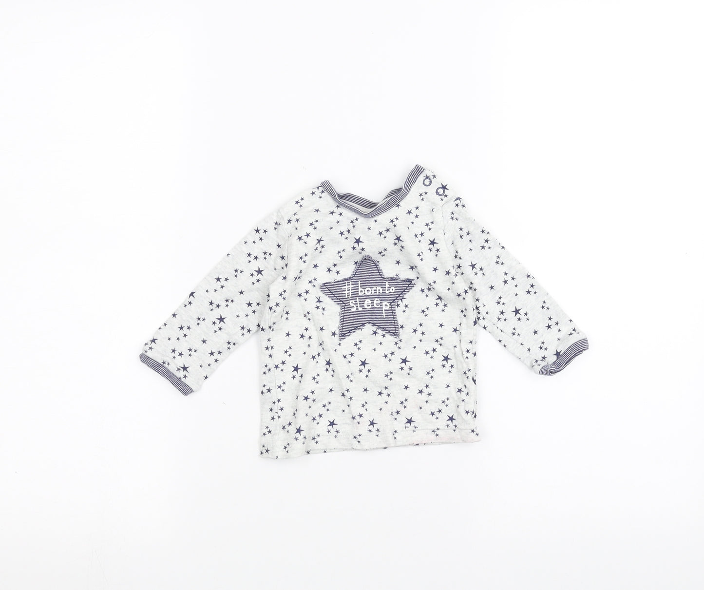 George Baby White   Basic T-Shirt Size 6-9 Months