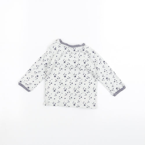 George Baby White   Basic T-Shirt Size 6-9 Months