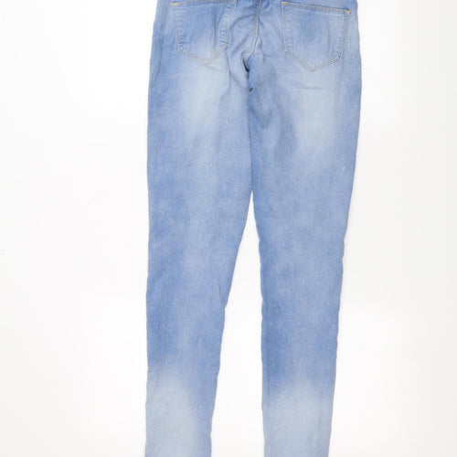 Denim & Co. Womens Blue  Denim Skinny Jeans Size 10