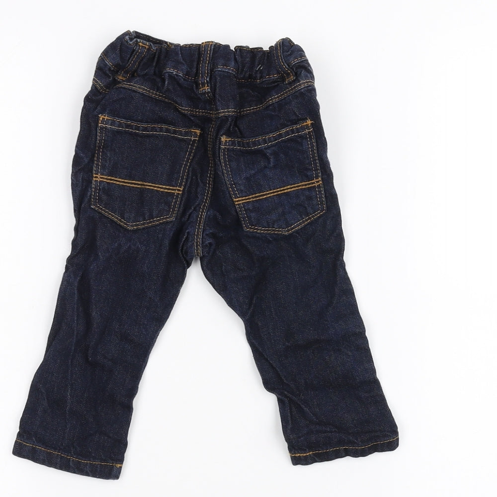 NEXT Baby Blue   Rain Trousers Jeans Size 6-9 Months