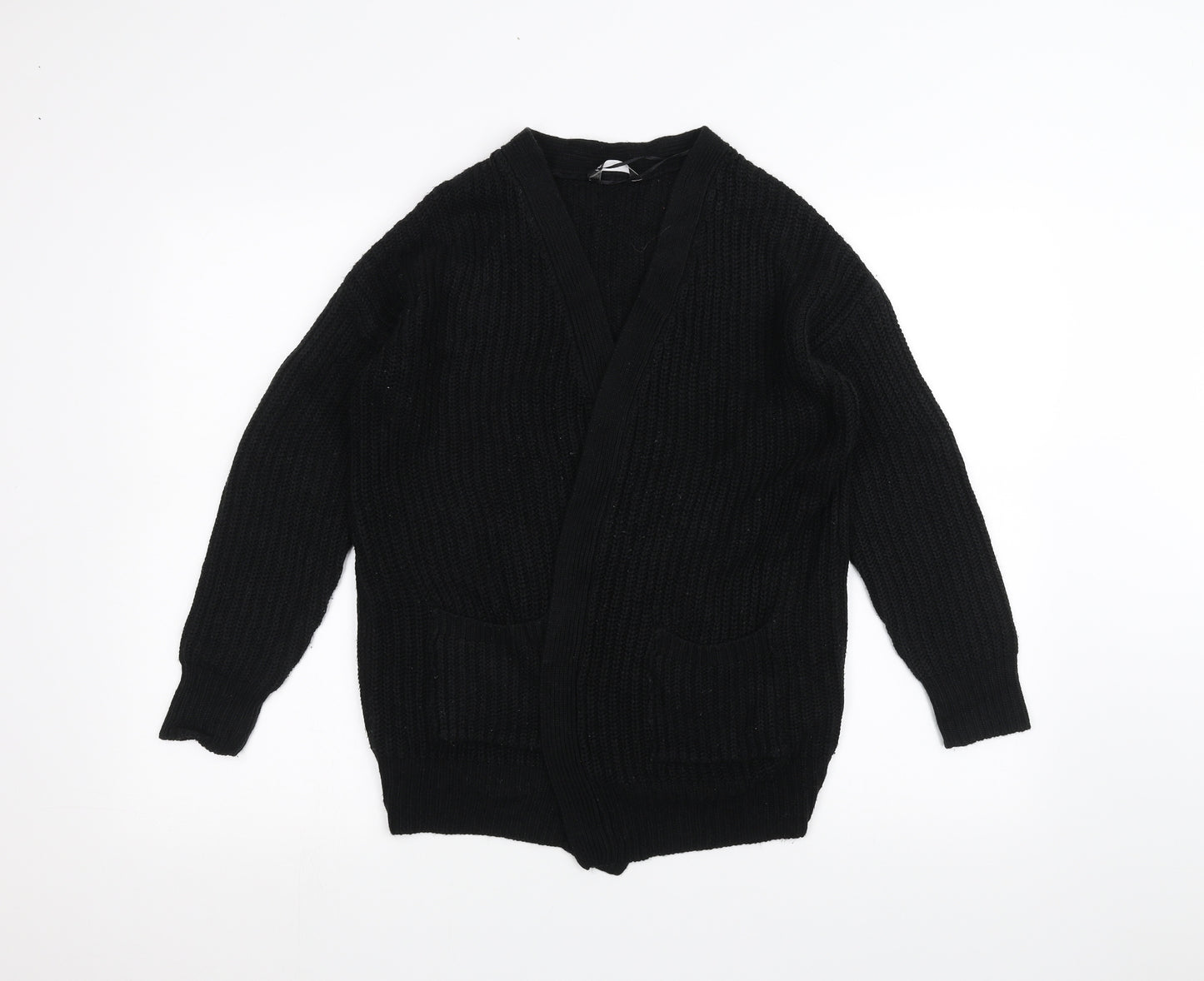 pep & Co Womens Blue  Knit Jacket Coatigan Size S