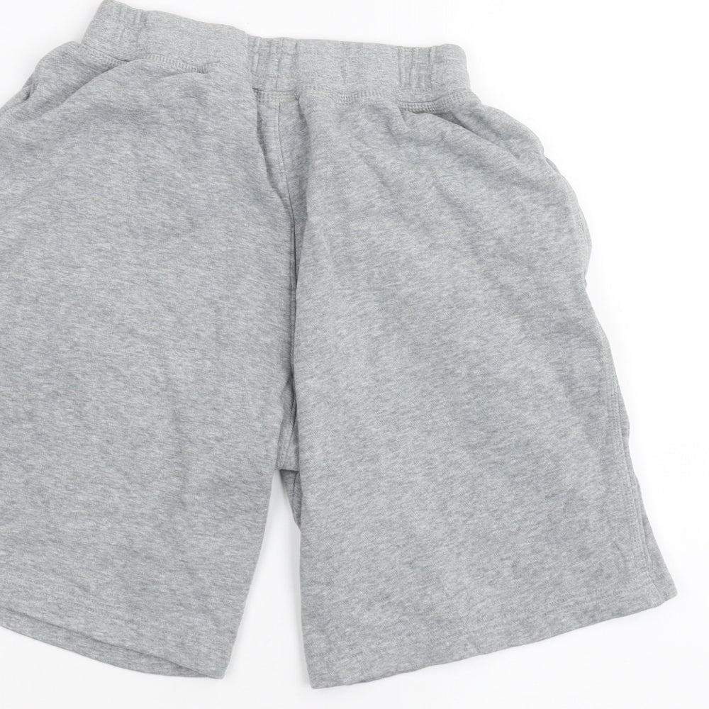 Nike Girls Grey   Sweat Shorts Size 12-13 Years