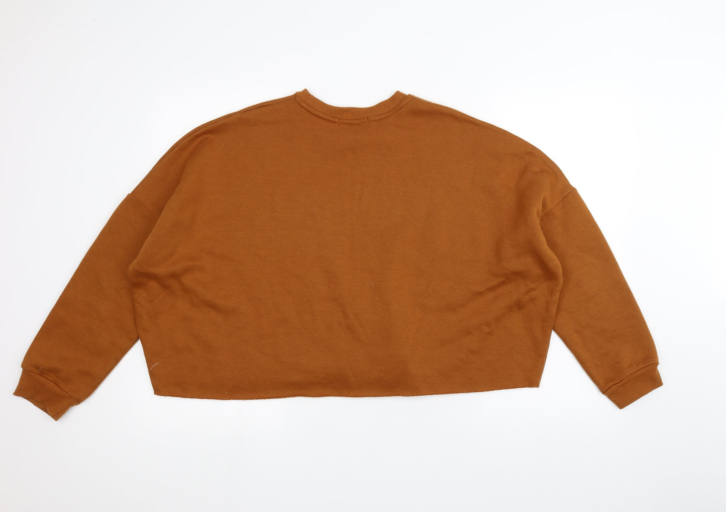 Primark Womens Orange   Pullover Jumper Size L