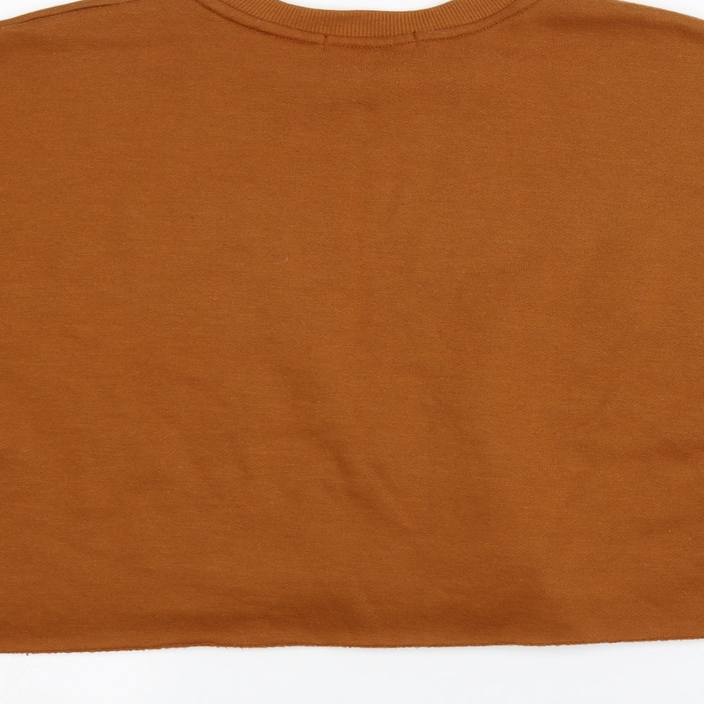 Primark Womens Orange   Pullover Jumper Size L