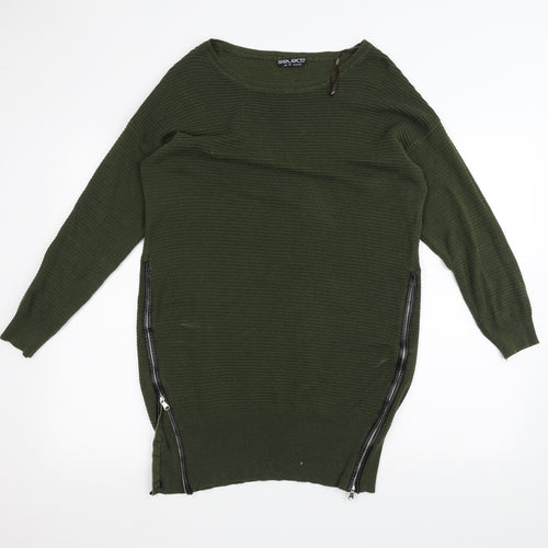 Select Womens Green   Pullover Jumper Size 14