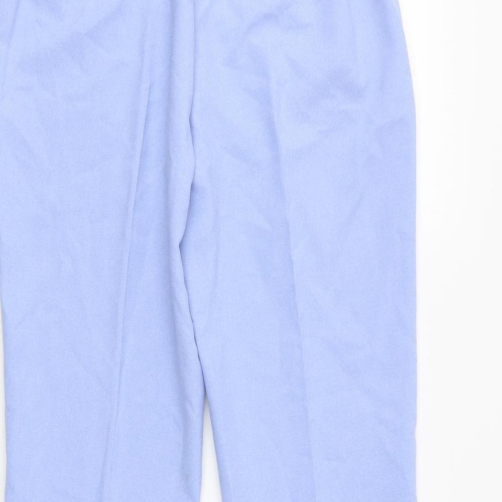 Bonmarché Womens Purple   Trousers  Size 12 L26 in