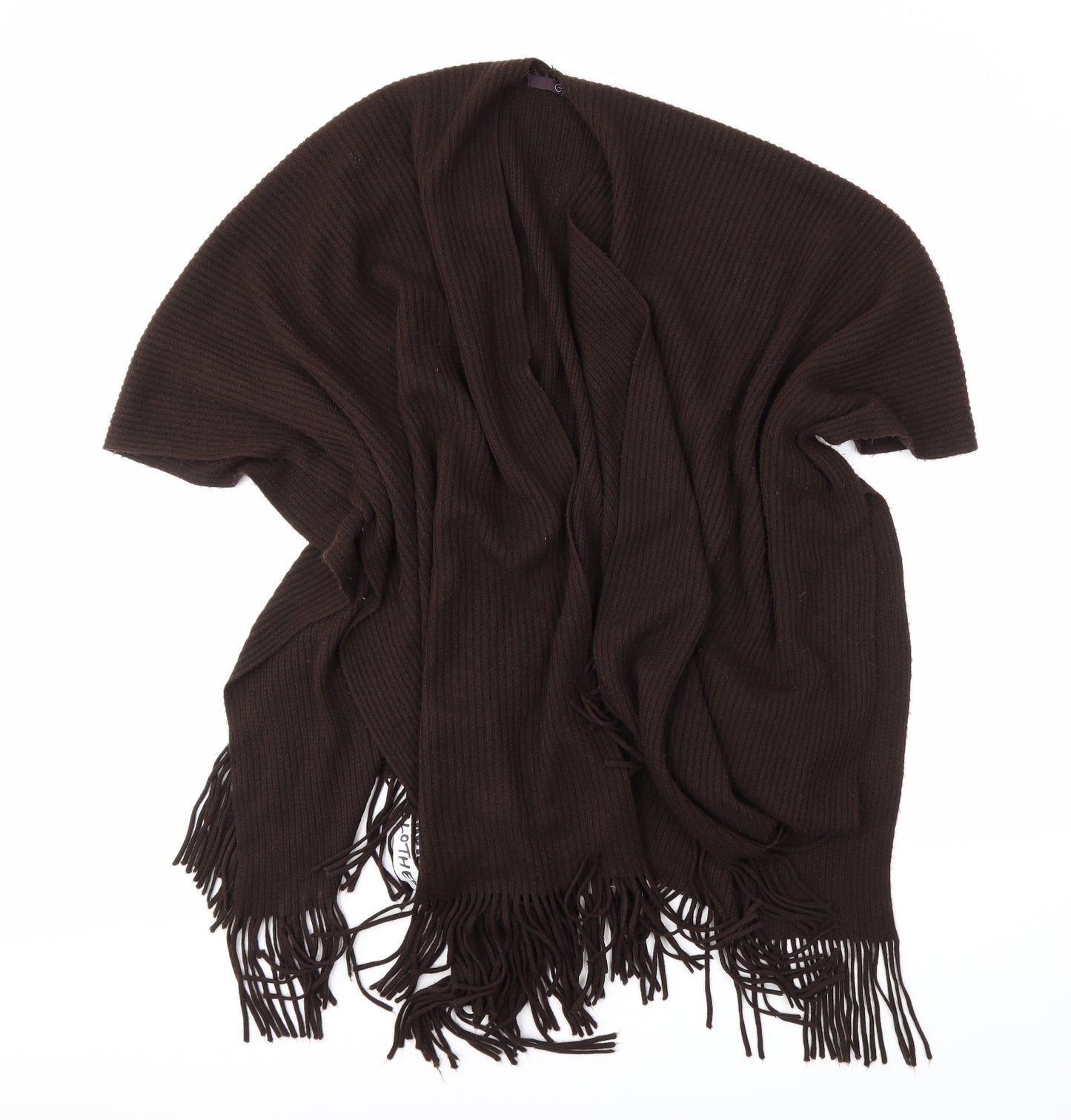e. Womens Brown   Kimono Poncho One Size
