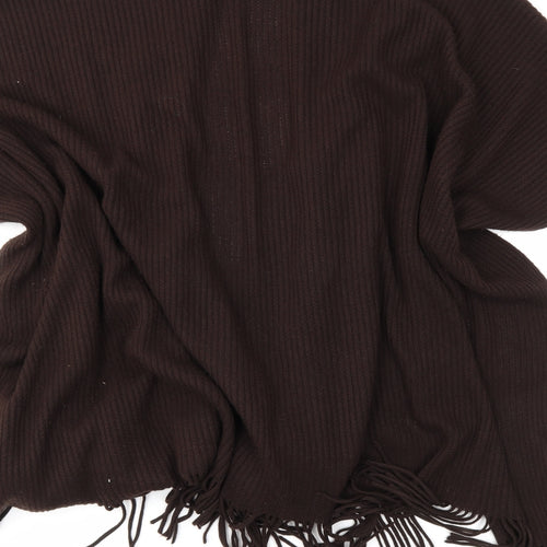 e. Womens Brown   Kimono Poncho One Size