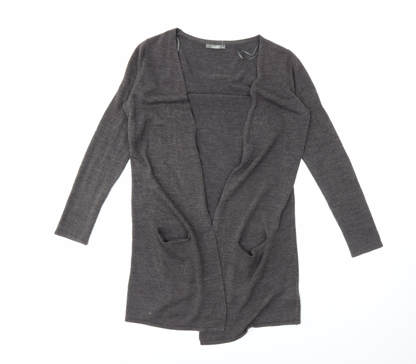 South Womens Grey   Wrap Jumper Size 8