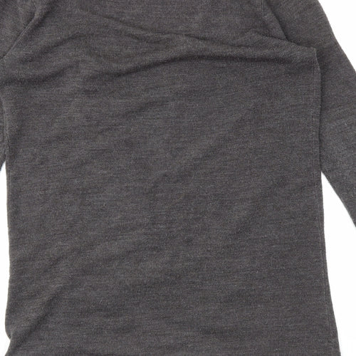 South Womens Grey   Wrap Jumper Size 8