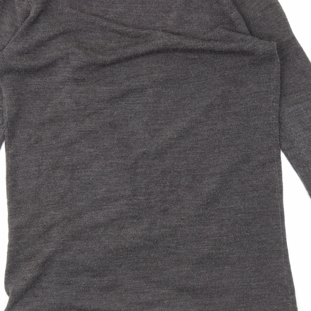 South Womens Grey   Wrap Jumper Size 8