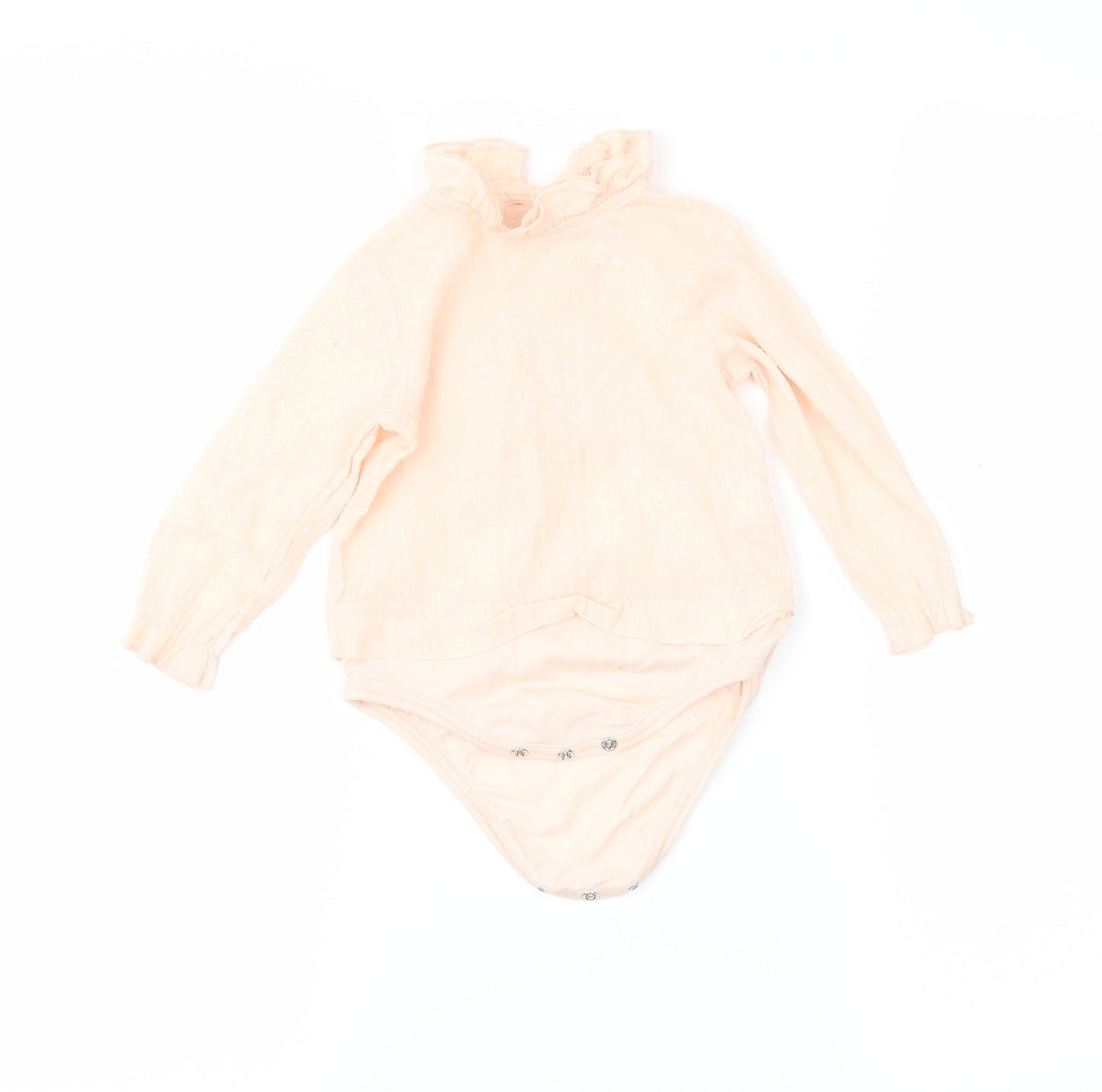 Zara Girls Pink   Babygrow One-Piece Size 9-12 Months