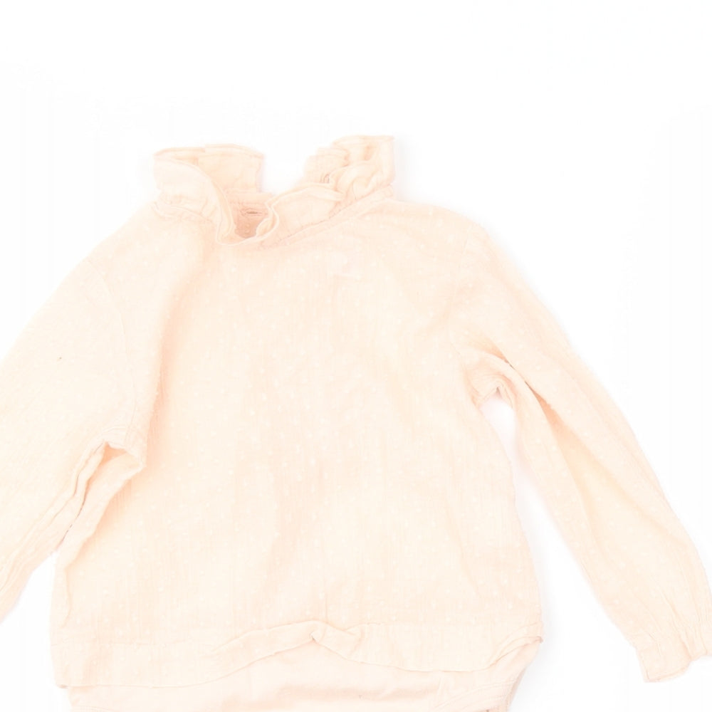 Zara Girls Pink   Babygrow One-Piece Size 9-12 Months